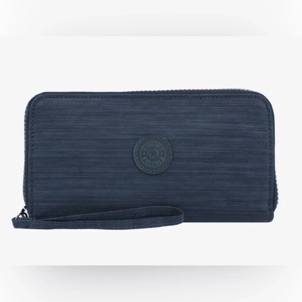 Kipling Alia Navy Blue Wallet with Wrist Strap